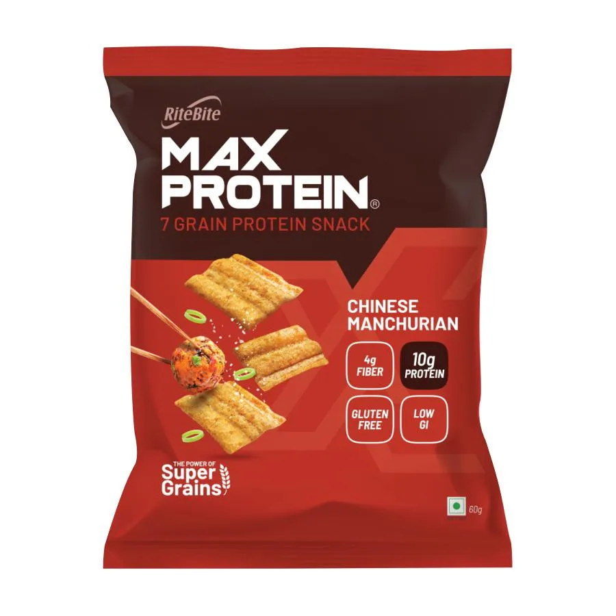 RiteBite Max Protein Chips Chinese Manchurian, 60 g