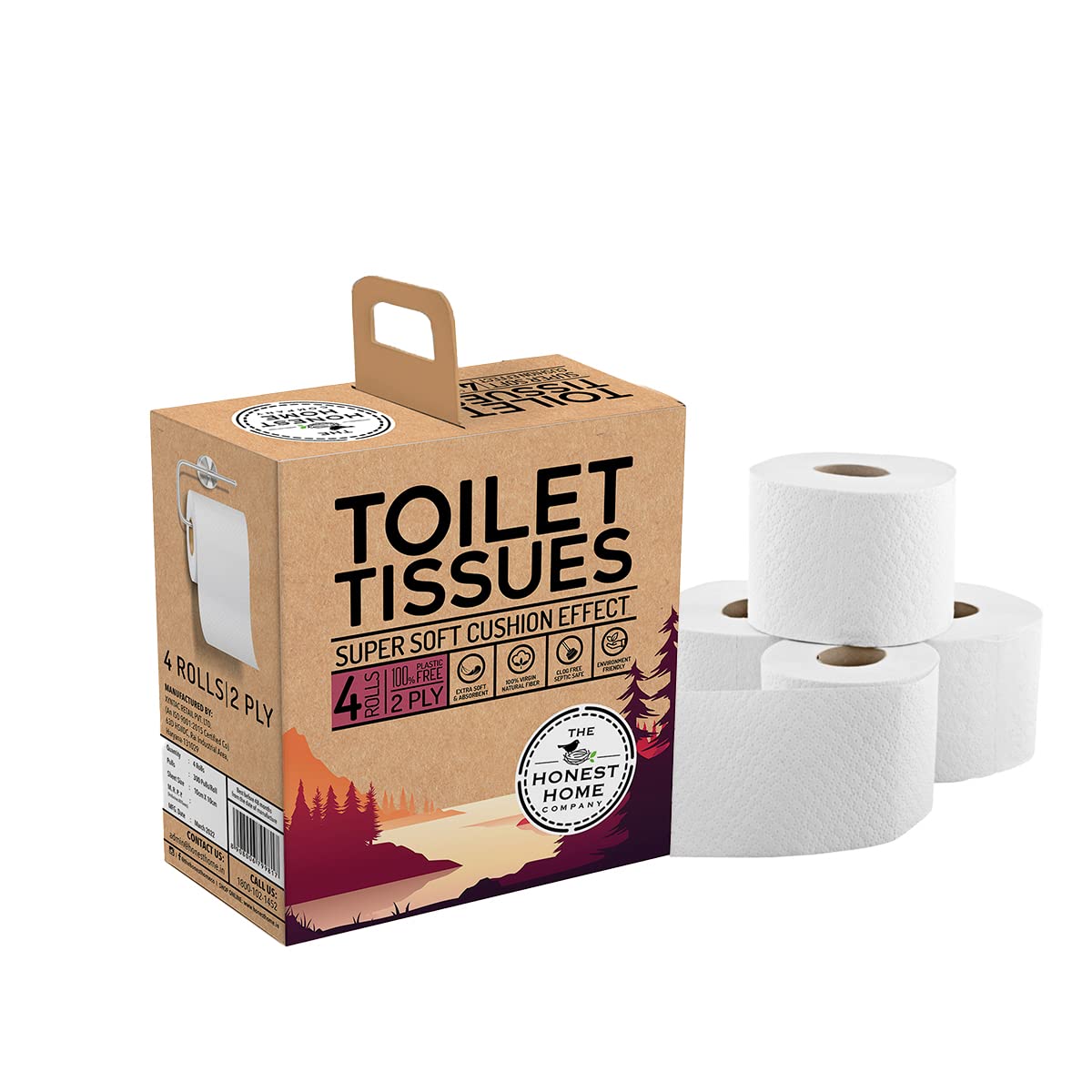 Toilet Roll 80 GSM Box of 120 Rolls